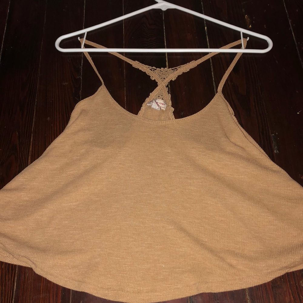 Brown tank top